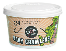 Bomgaars : DMF Live Bait Canadian Night Crawlers, 18-Count : Live